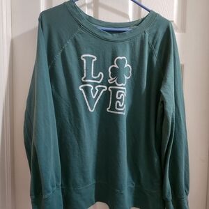 Green Kids Sweatshirt